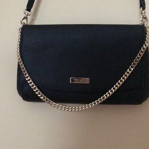 Authentic Kate Spade leather black crossbody